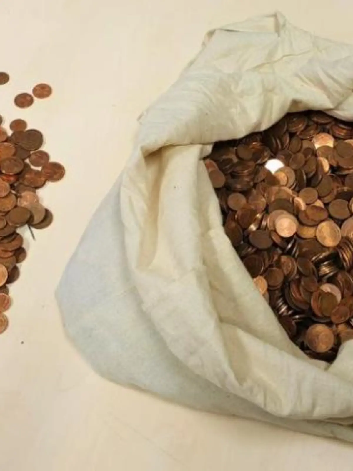 15 Kilo Kleingeld in Neubrandenburg gefunden