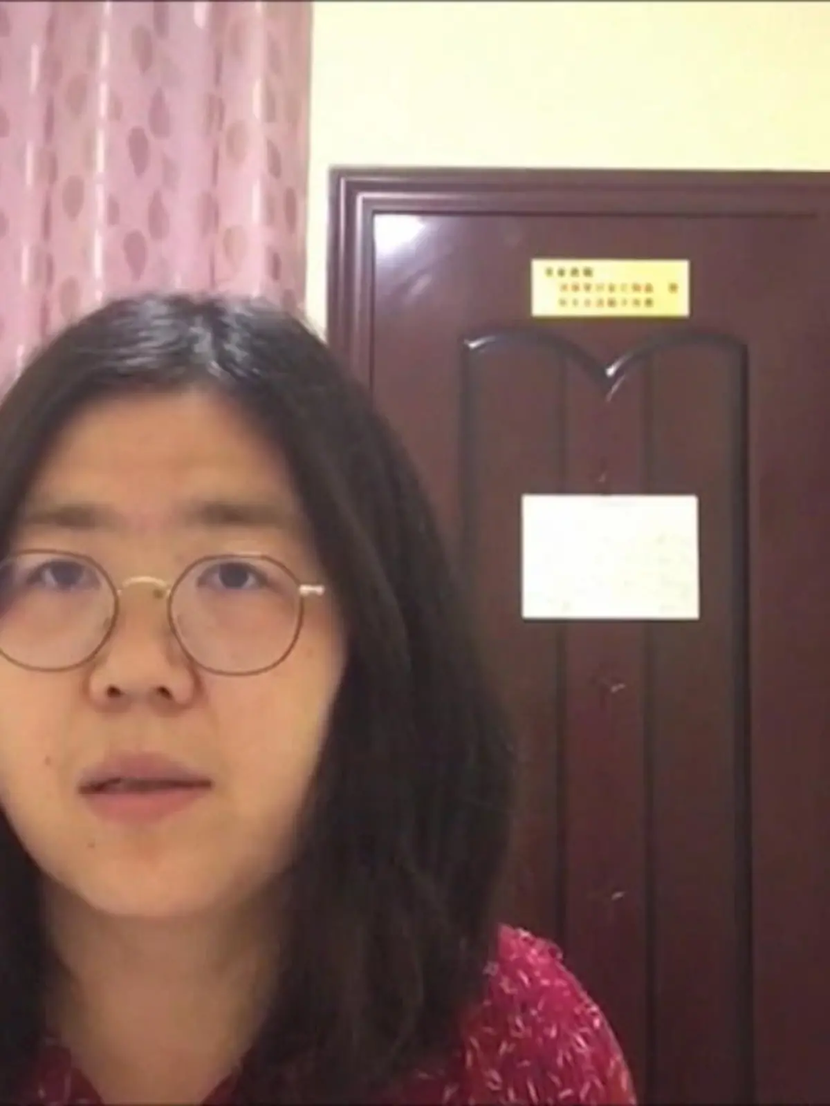 Nach monatelangem Hungerstreik in Haft soll die chinesische Bloggerin Zhang Zhan in Lebensgefahr schweben.