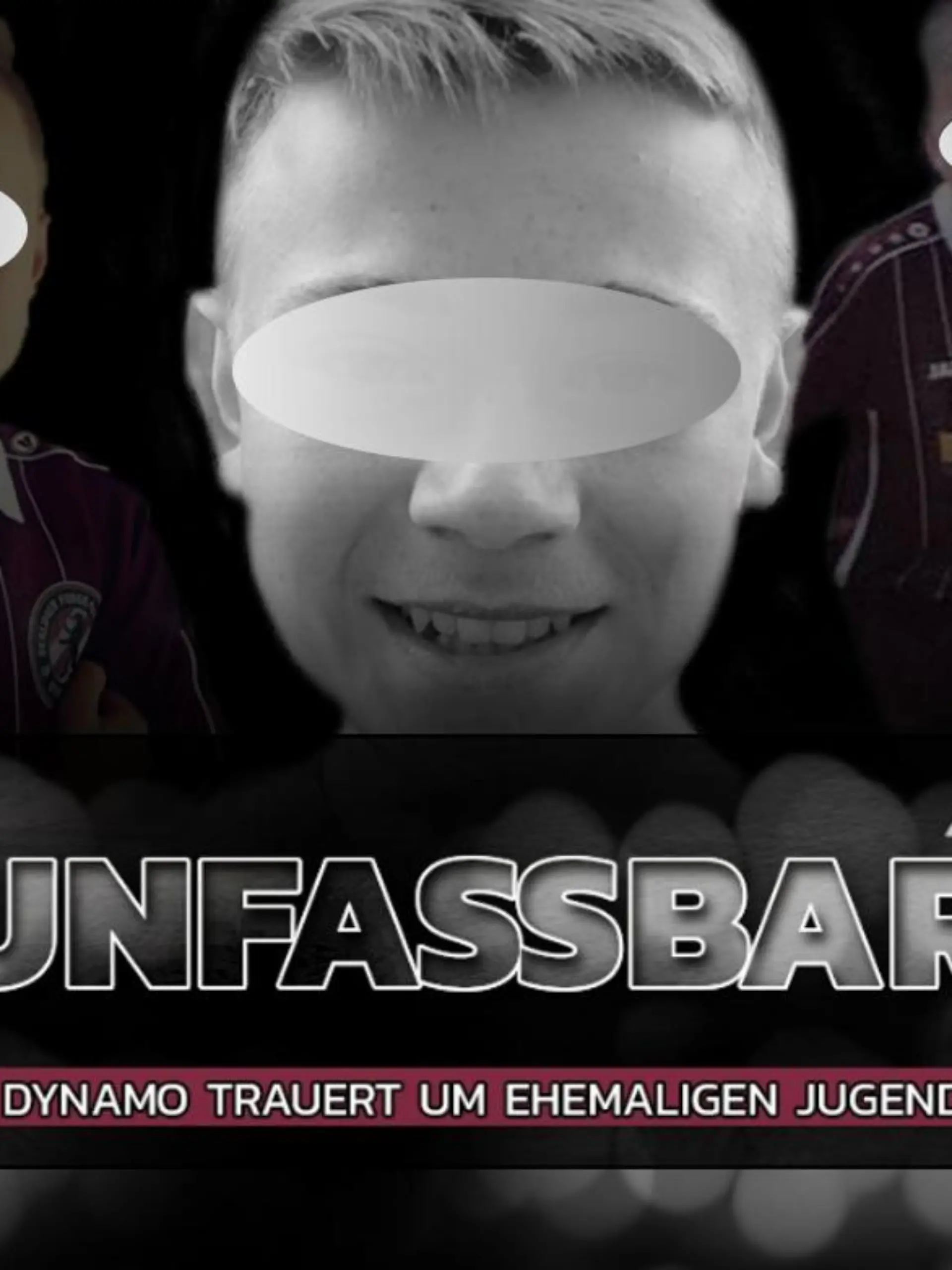 Auf seiner Internetseite trauert der Verein BFC Dynamo um den jungen Fußballer