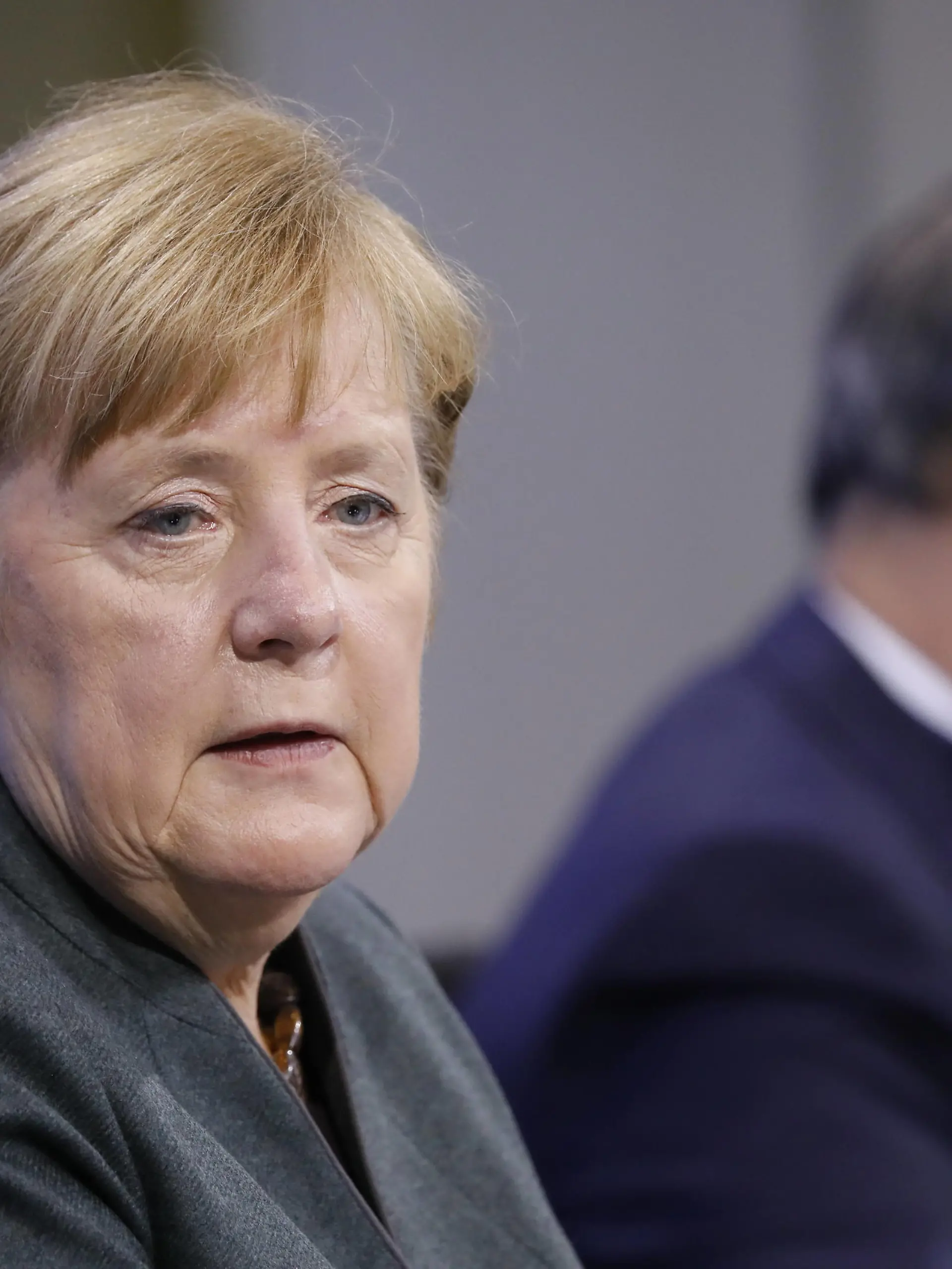  Bundeskanzlerin Angela Merkel, Markus Söder, Bayerischer Ministerpräsident, Deutschland, Berlin, Bundeskanzleramt, Pool PK BKin Merkel / Länderchefs, 19.01.2021 Berlin Berlin Deutschland *** Chancellor Angela Merkel, Markus Söder, Bavarian Prime Minister, Germany, Berlin, Federal Chancellery, Pool PK BKin Merkel Länderschefs, 19 01 2021 Berlin Berlin Germany Poolfoto Copyright Metodi Popow ,EDITORIAL USE ONLY