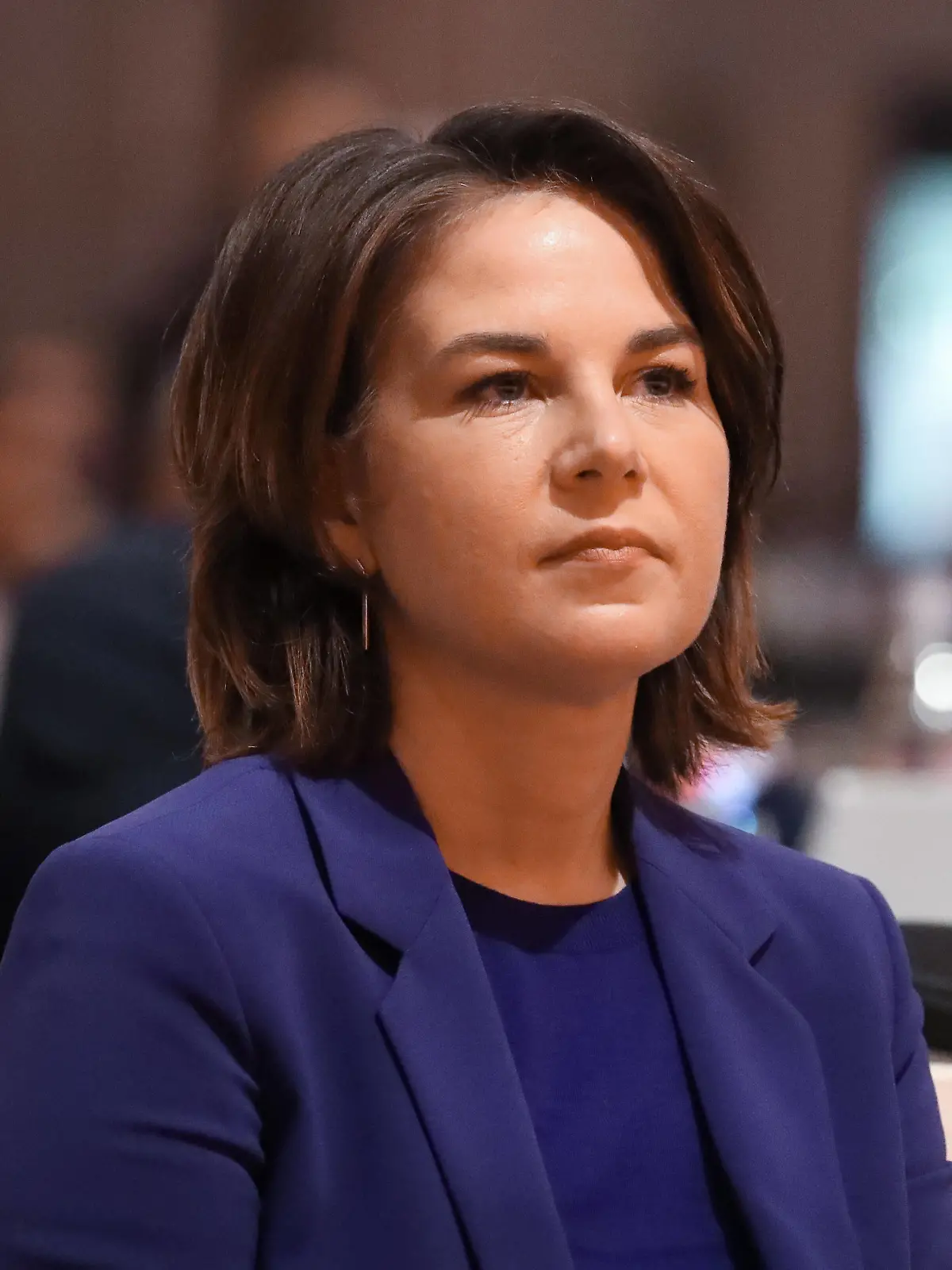 Niedersachsen, Hannover, IG BCE Kongress im Hannover Congress Centrum, HCC, Annalena Baerbock, Bundesvorsitzende Bündnis 90 / Die Grünen als Gastredner, *** Lower Saxony, Hanover, IG BCE Congress in the Hanover Congress Centrum, HCC, Annalena Baerbock, Federal Chairwoman of Bündnis 90 Die Grünen as guest speaker, 