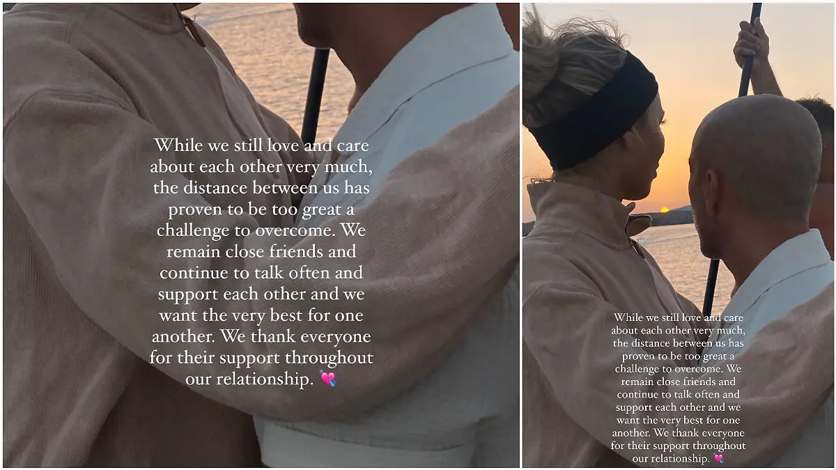 Jason Oppenheim und Marie-Lou Nürk geben mit dieser Insta-Story ihre Trennung bekannt.