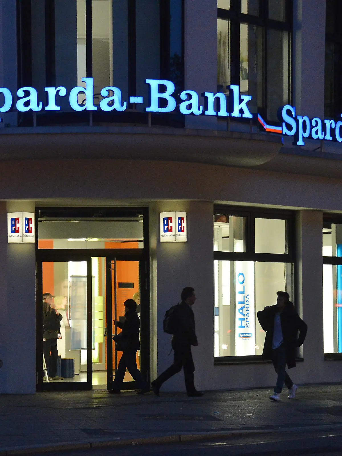Ein Filiale der Sparda Bank aufgenommen am 01.11.13 in Berlin. Foto: Oliver Lang