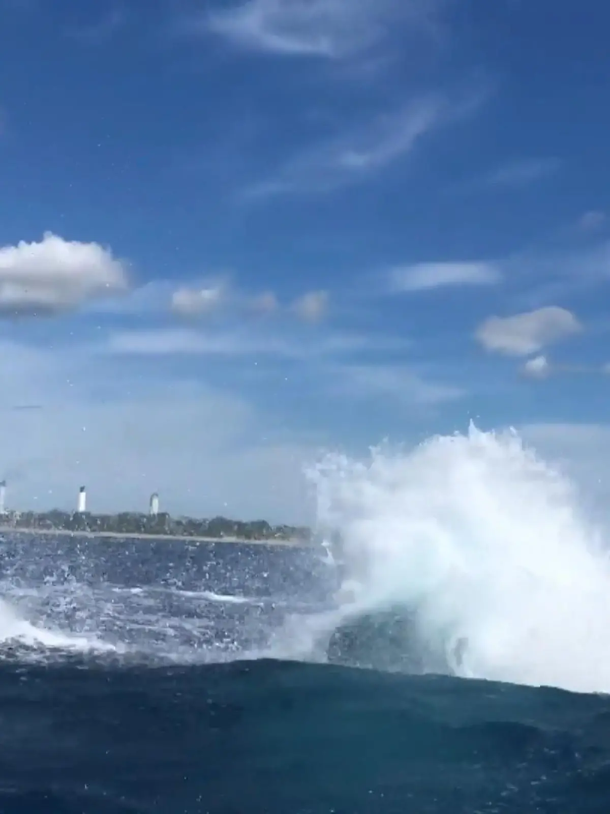 Maui, Hawaii: Brittany Ziegler hält den atemberaubenden Moment fest, wo ein Wal neben ihr aus dem Wasser schießt.