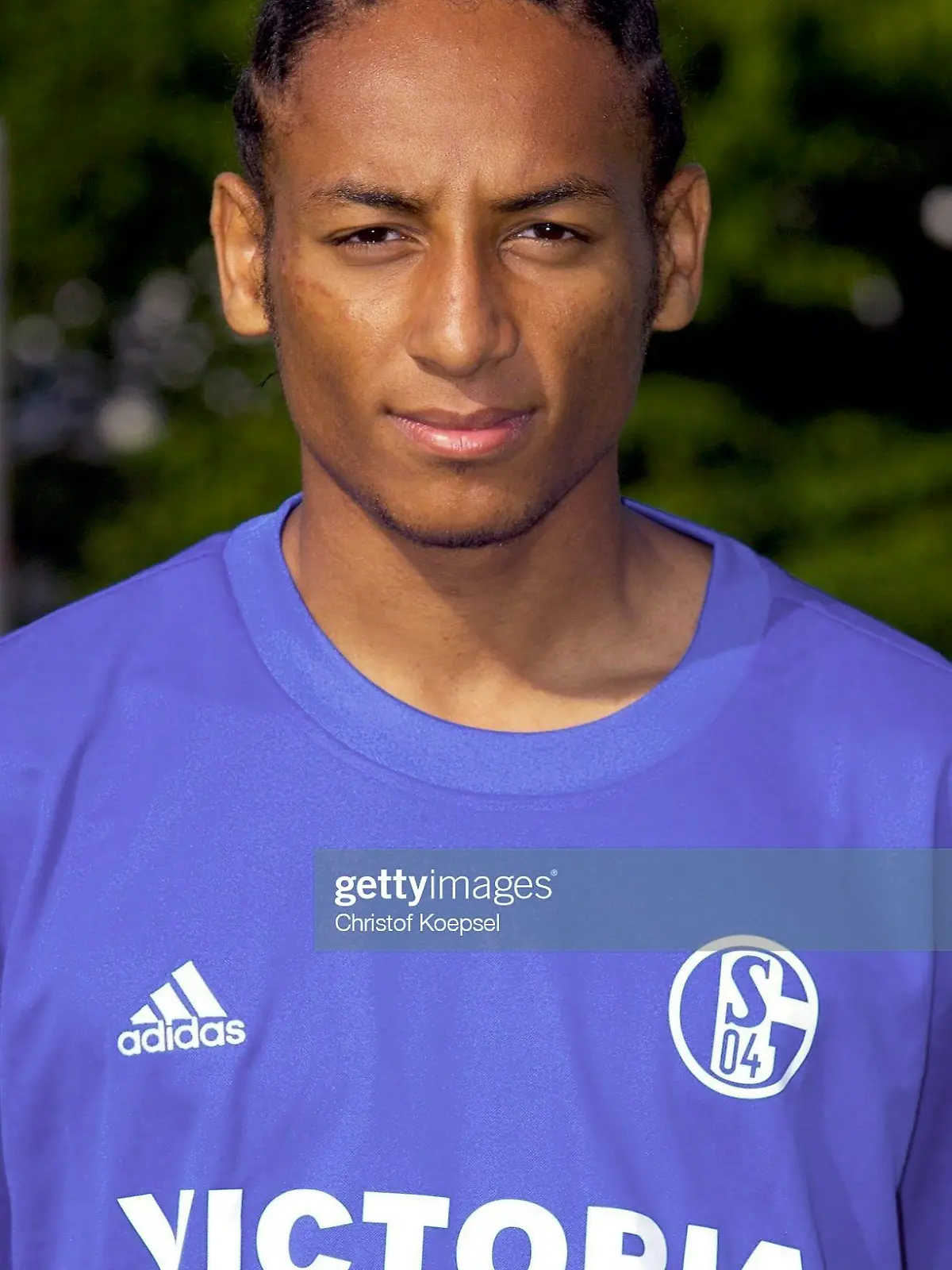 GELSENKIRCHEN, GERMANY - AUGUST 06:  A-Junioren Bundesliga 03/04, Gelsenkirchen; FC Schalke 04; Hiannick KAMBA  (Photo by Christof Koepsel/Bongarts/Getty Images)