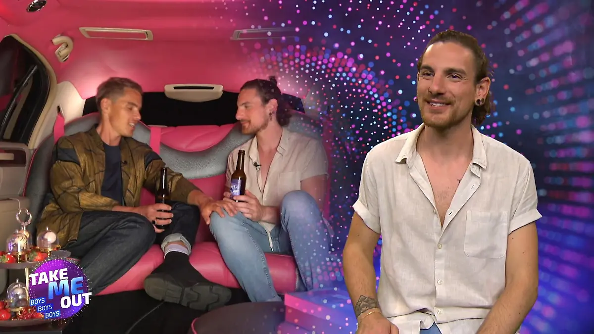 Bei Patrick und Pat stimmen nicht nur die ersten Buchstaben Exklusives "Take Me Out"-Limo-Date
