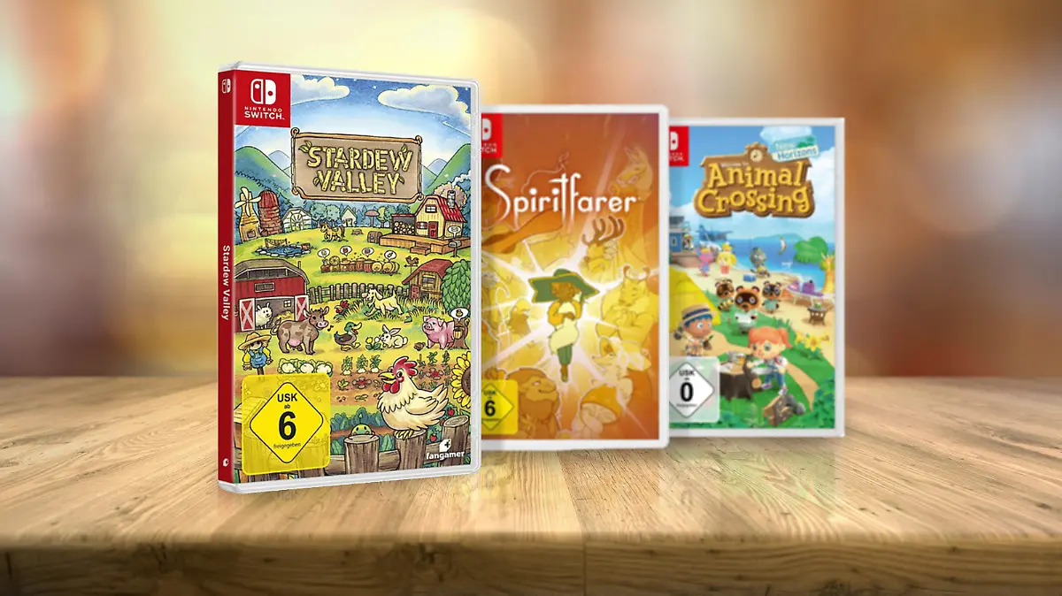 Switch-Spiele: Alternativen zu Animal Crossing.