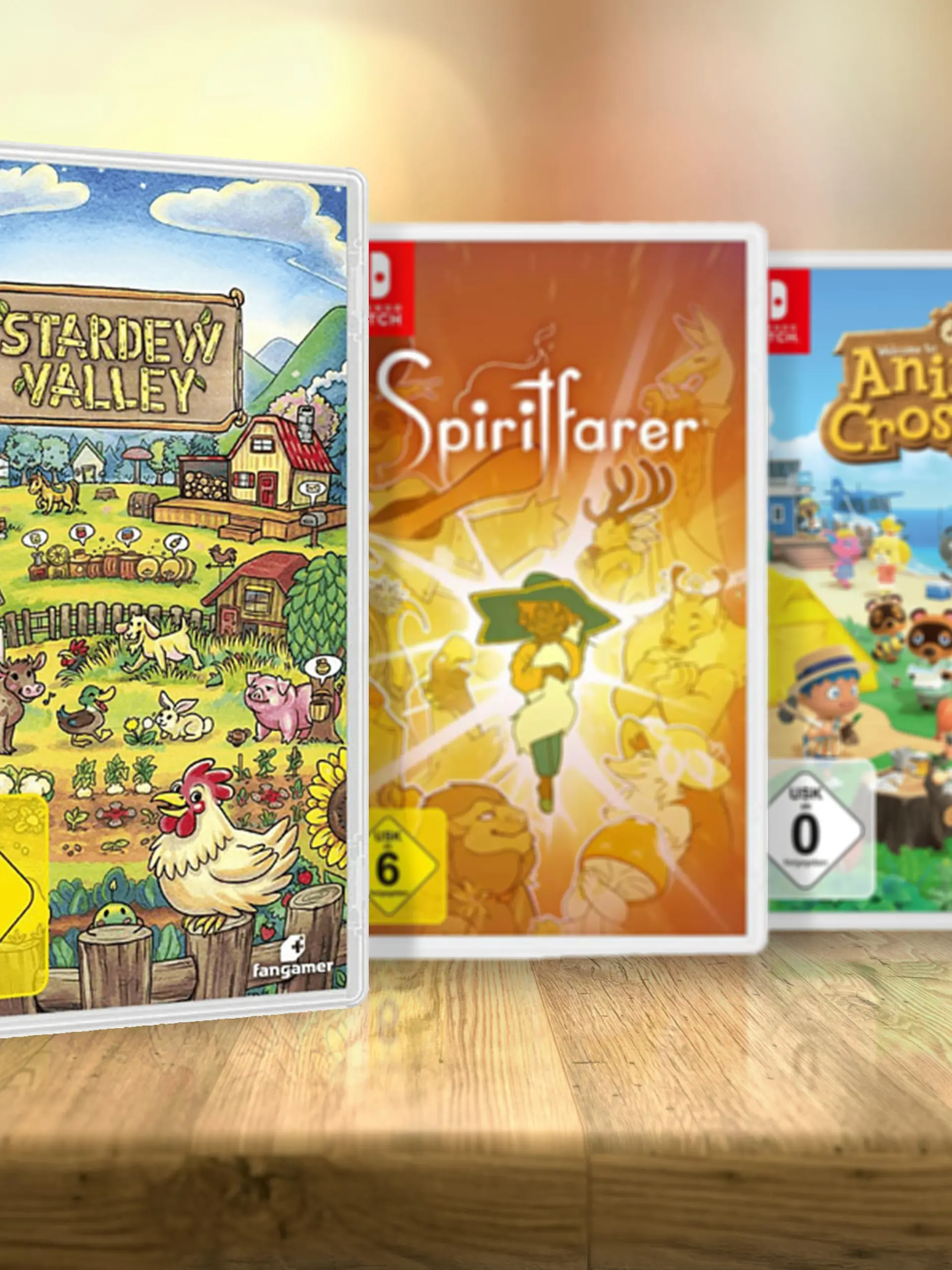 Switch-Spiele: Alternativen zu Animal Crossing.
