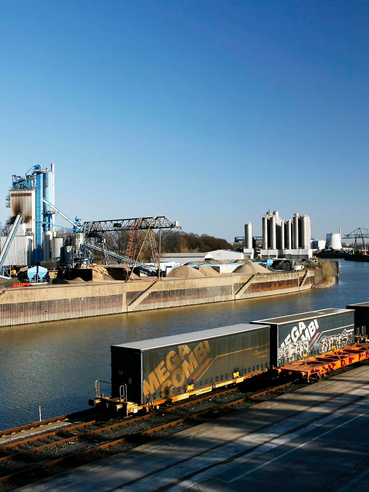 Hafen Niehl, Niehler Hafen, Köln-Niehl, Köln, Nordrhein-Westfalen, Deutschland, Europa