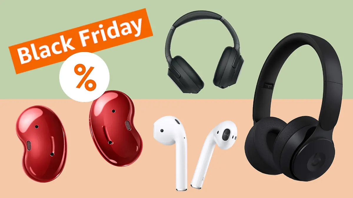 Kopfhörer am Black Friday