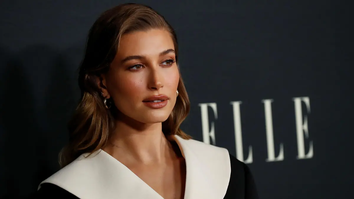 Hailey Bieber attends the 27th annual ELLE Women in Hollywood Celebration at the Academy Museum of Motion Pictures in Los Angeles, California, U.S. October 19, 2021. REUTERS/Mario Anzuoni
