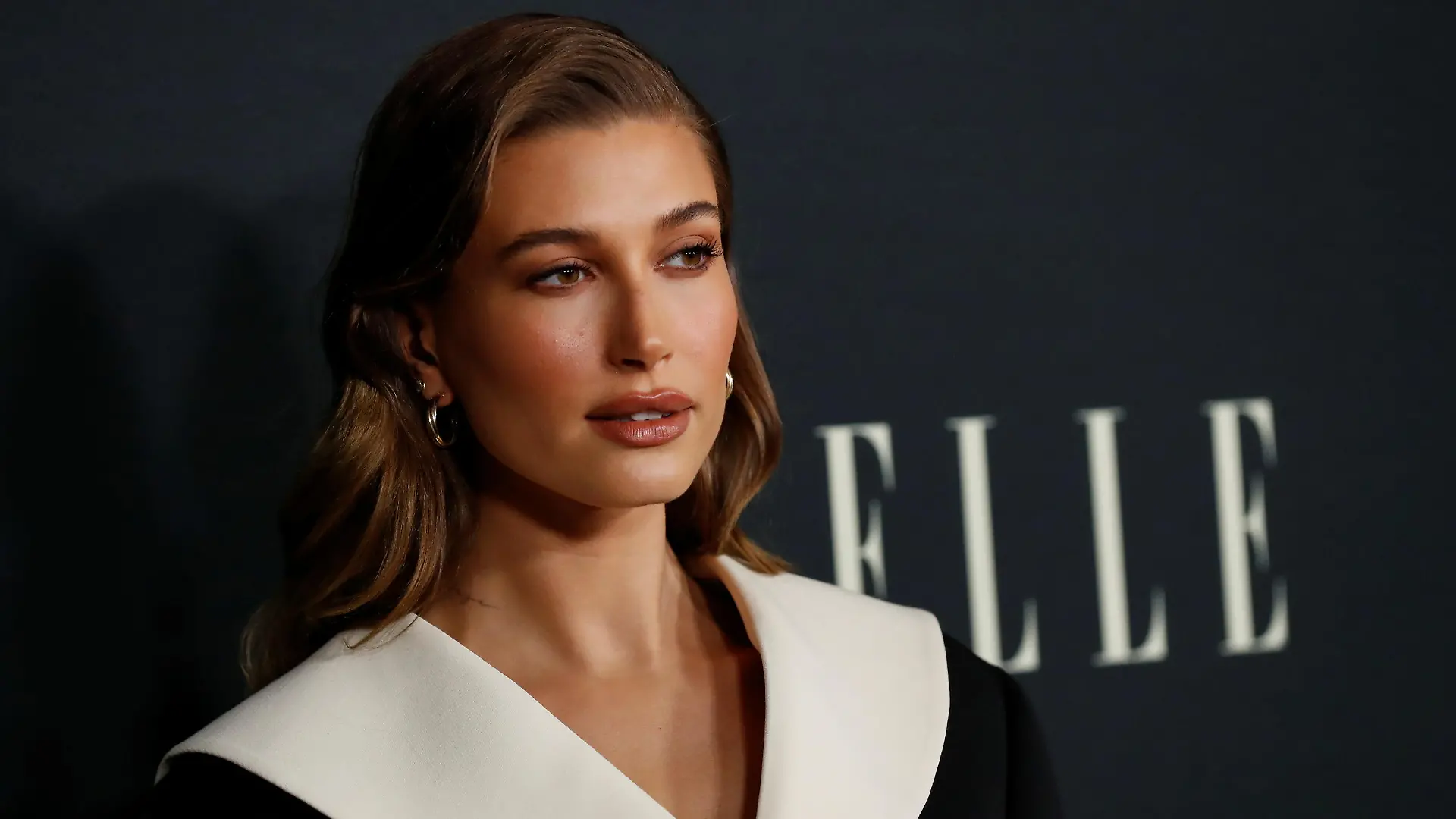 Hailey Bieber attends the 27th annual ELLE Women in Hollywood Celebration at the Academy Museum of Motion Pictures in Los Angeles, California, U.S. October 19, 2021. REUTERS/Mario Anzuoni