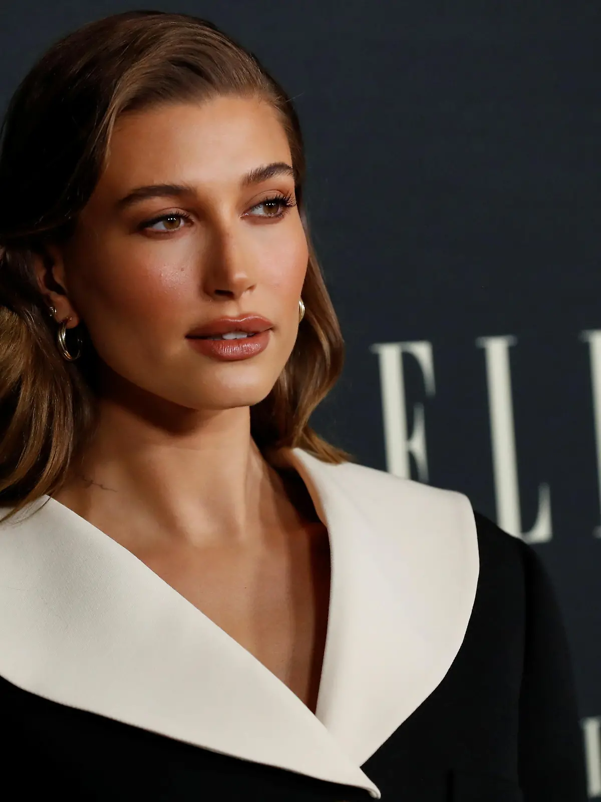 Hailey Bieber attends the 27th annual ELLE Women in Hollywood Celebration at the Academy Museum of Motion Pictures in Los Angeles, California, U.S. October 19, 2021. REUTERS/Mario Anzuoni