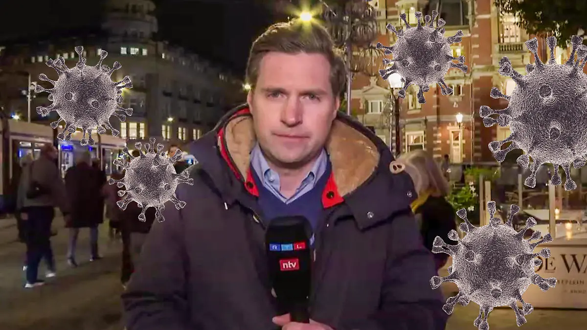 Gordian Fritz erlebte den Lockdown in Amsterdam live mit