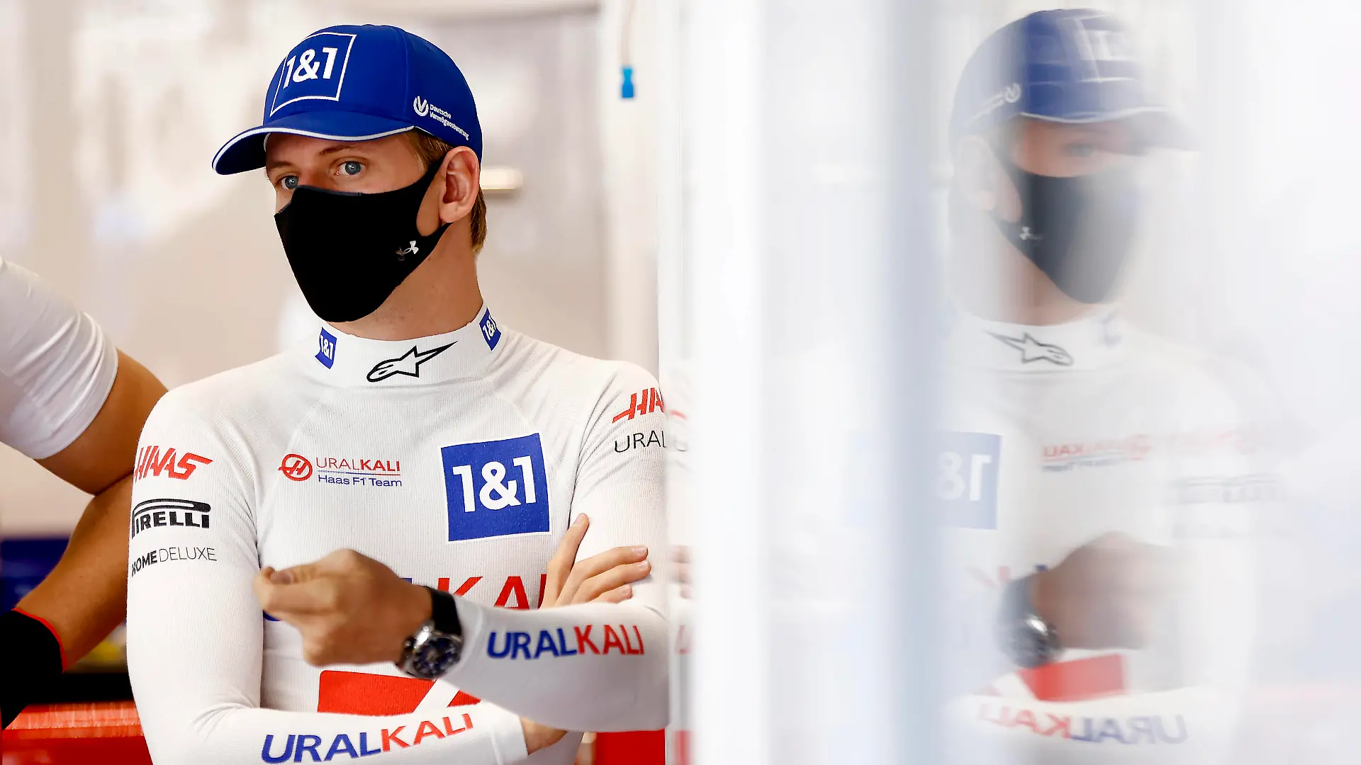 Formula 1 2021: Brazilian GP AUToDROMO JOS CARLOS PACE, BRAZIL - NOVEMBER 13: Mick Schumacher, Haas F1 during the Brazilian GP at Autodromo Jos Carlos Pace on Saturday November 13, 2021 in Sao Paulo, Brazil. Photo by Andy Hone / LAT Images Images PUBLICATIONxINxGERxSUIxAUTxHUNxONLY GP2119_153655_ONY0313