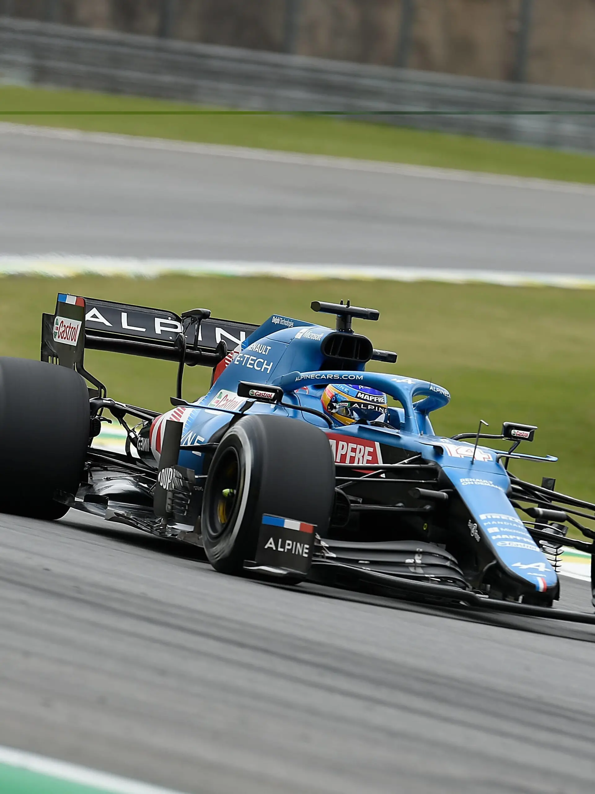12.11.2021, Autodromo Jose Carlos Pace, Interlagos, FORMULA 1 HEINEKEN GRANDE PREMIO DO BRASIL 2021 , im Bild Fernando Alonso ESP, Alpine F1 Team12.11.2021, Interlagos, Brasilien, Autodromo Jose Carlos Pace, FORMULA 1 HEINEKEN GRANDE PREMIO DO BRASIL 2021 , Foto EU-Images Interlagos Autodromo Jose Carlos Pace Brasilien *** 12 11 2021, Autodromo Jose Carlos Pace, Interlagos, FORMULA 1 HEINEKEN GRANDE PREMIO DO BRASIL 2021 , in picture Fernando Alonso ESP , Alpine F1 Team12 11 2021, Interlagos, Brazil, Autodromo Jose Carlos Pace, FORMULA 1 HEINEKEN GRANDE PREMIO DO BRASIL 2021 , Photo EU Images Interlagos Autodromo Jose Carlos Pace Brazil PUBLICATIONxINxGERxSUIxAUTxONLY eu-images-506 