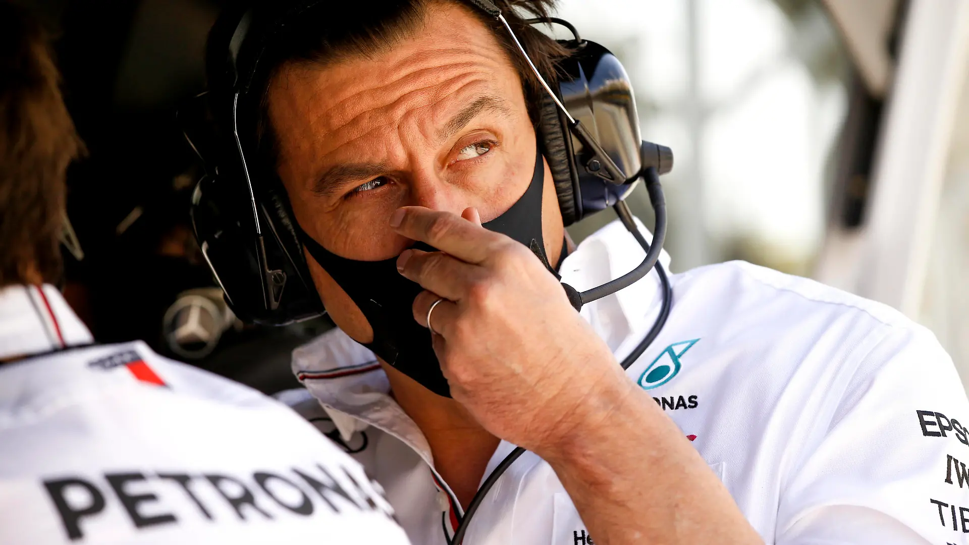 Toto Wolff AUT, Mercedes-AMG Petronas F1 Team, F1 Grand Prix of Brazil at Autodromo Jose Carlos Pace on November 13, 2021 in Sao Paulo, Brazil. Photo by HOCH ZWEI Sao Paulo Brazil *** Toto Wolff AUT, Mercedes AMG Petronas F1 Team , F1 Grand Prix of Brazil at Autodromo Jose Carlos Pace on November 13, 2021 in Sao Paulo, Brazil Photo by HOCH ZWEI Sao Paulo Brazil