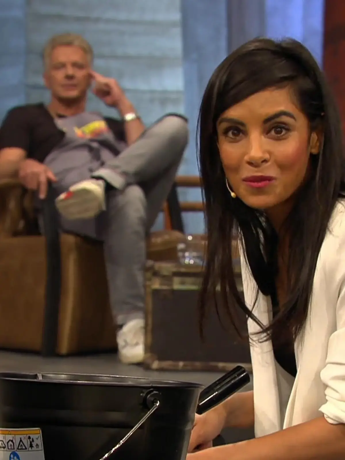 Collien Ulmen-Fernandes und Laura Wontorra mögen beide keine Blumen