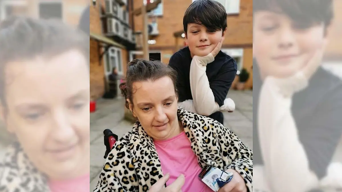 Becky und ihr Sohn Alfie
