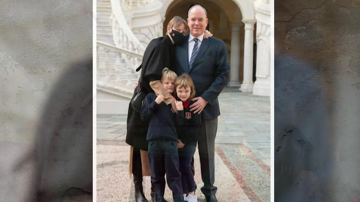 Charlène von Monaco ist endlich wieder bei der Familie.