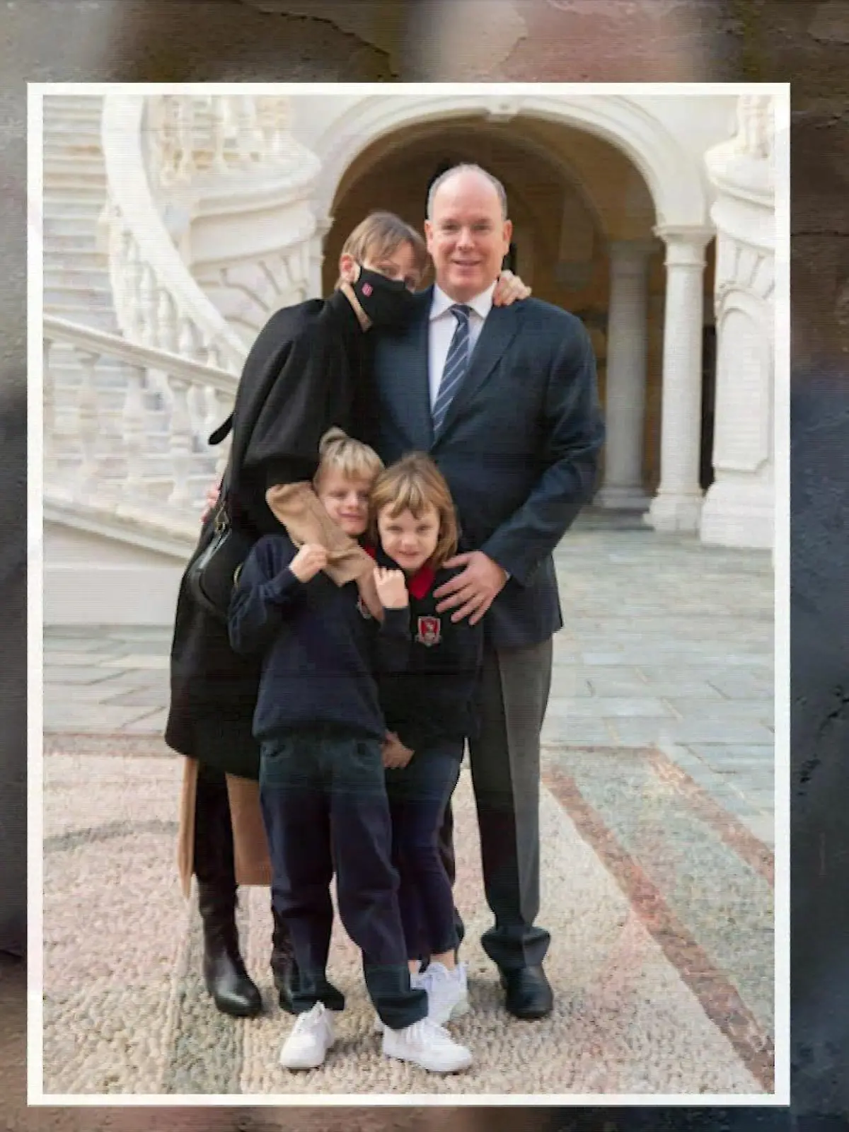 Charlène von Monaco ist endlich wieder bei der Familie.