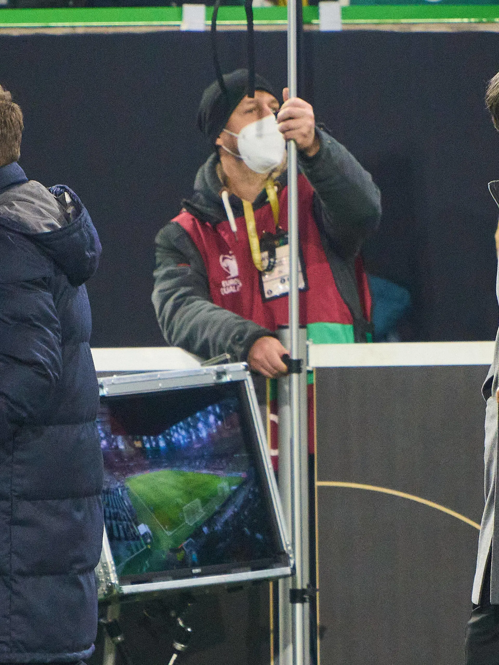  DFB headcoach Hansi Flick , Bundestrainer, Nationaltrainer, former DFB coach Jogi Joachim Löw in the match GERMANY - LIECHTENSTEIN Qualification for World Championships 2022 in Qatar, WM Quali, Season 2021/2022, Nov 11, 2021 in Wolfsburg, Germany.
