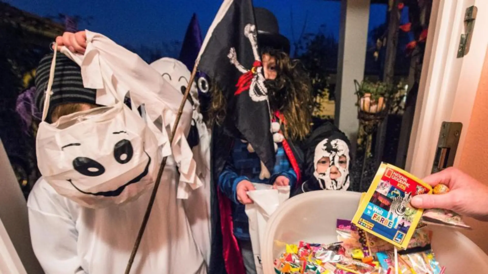 Süßigkeiten an Halloween