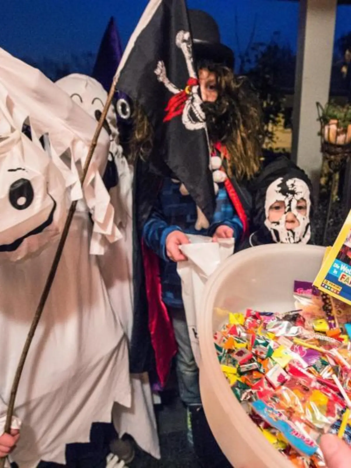 Süßigkeiten an Halloween