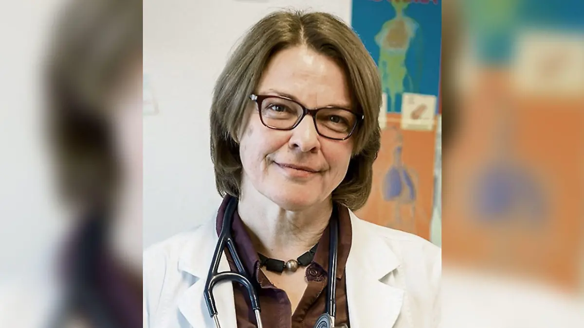 Barbara Mühlfeld, Kinder- und Jugendärztin aus Bad Homburg (Hessen).