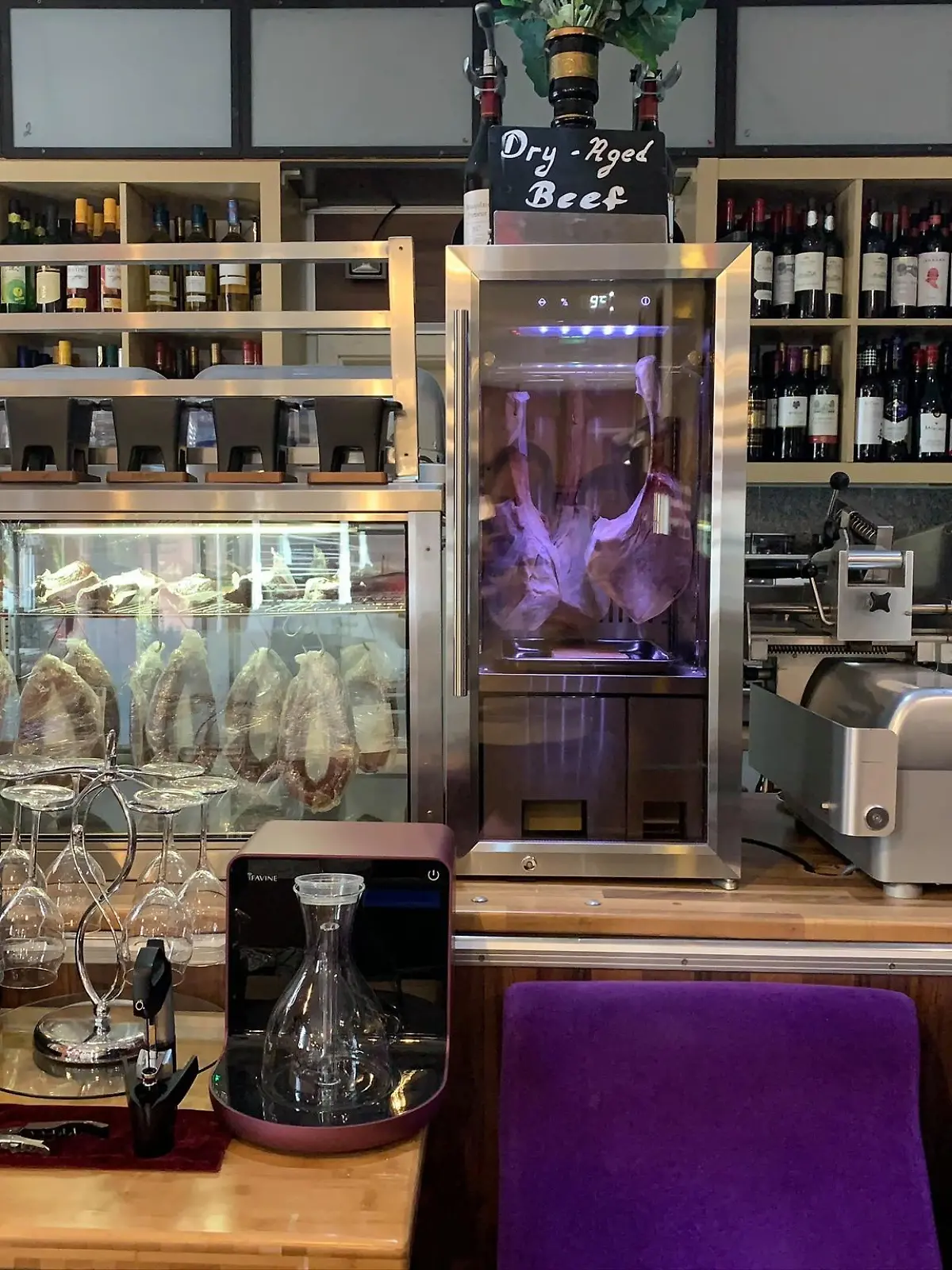 Im Steakhaus "Steak und Wein Allegro" ist nur noch 1G erlaubt!
