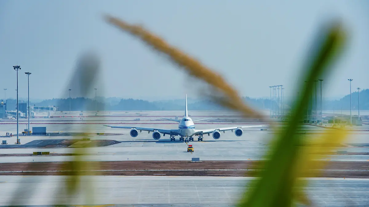 Several Chinese airlines participate in test flight in Chengdu Tianfu Airport in Chengdu city, southwest China's Sichuan Province, 22 January 2021. The airport is set to open on 30 June 2021.