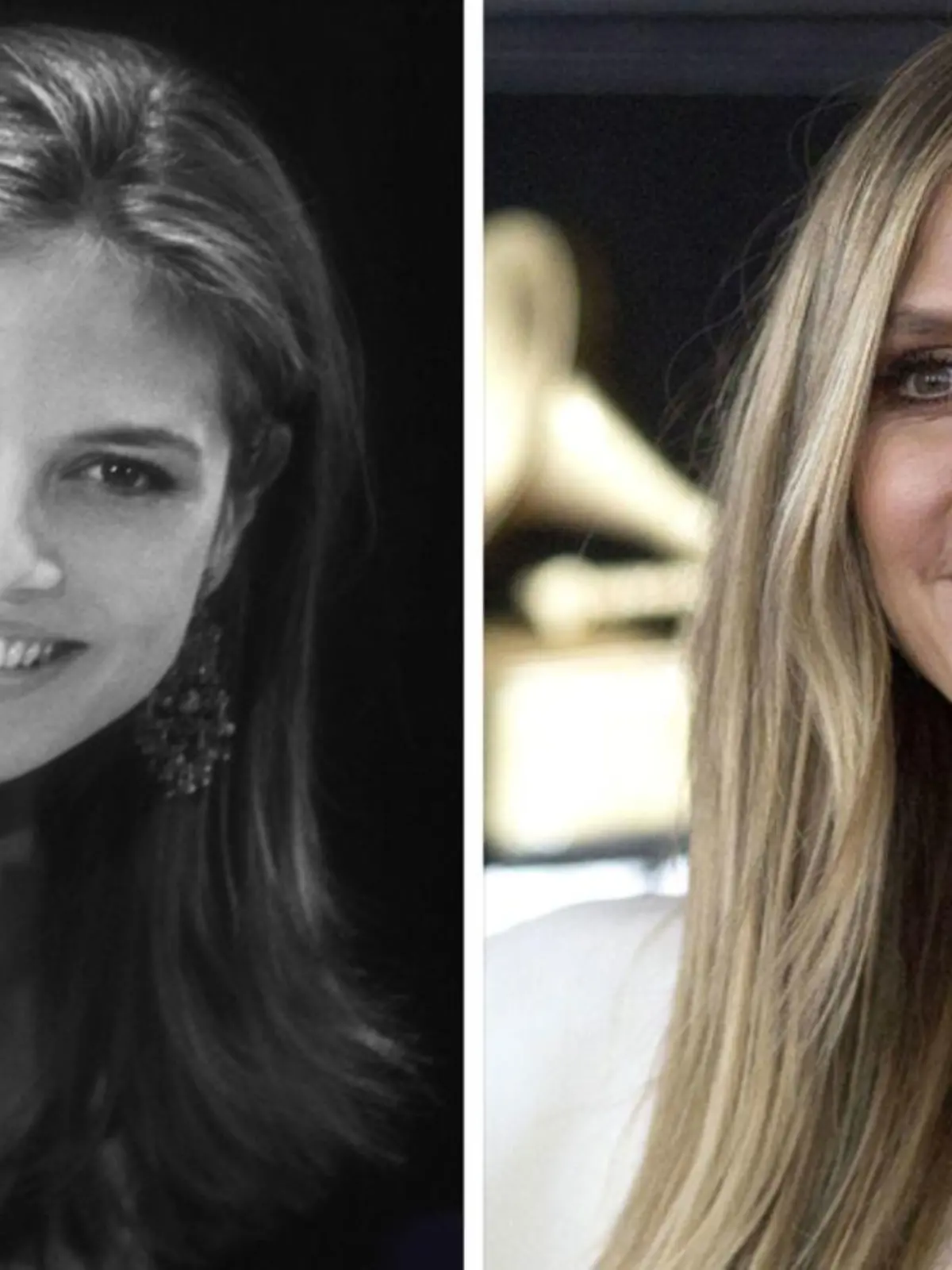 Heidi Klum früher und heute
