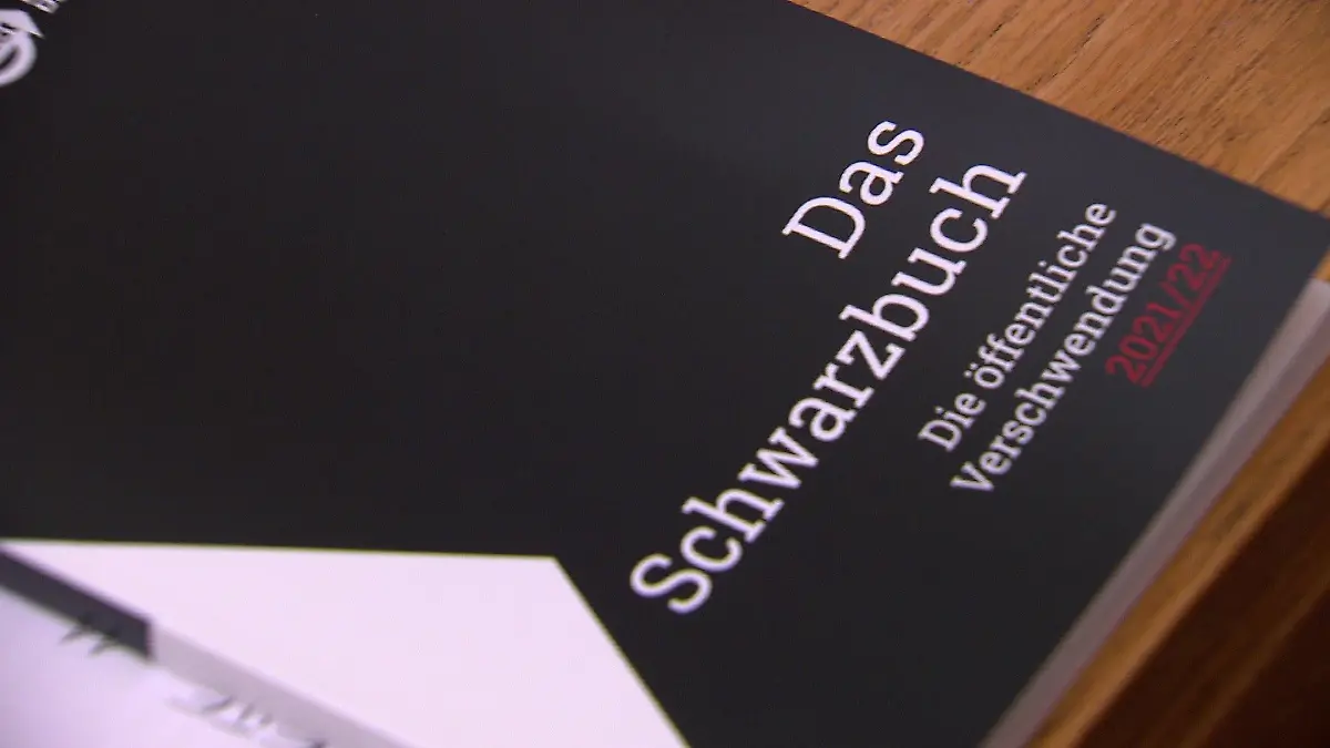 Das kann sich jeder kostenfrei bestellen: Das Schwarzbuch mit allen Steuergeldverschwendungen!