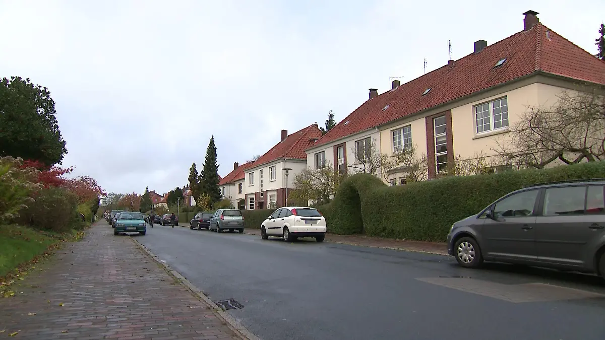 In dieser Straße soll die Tat passiert sein.