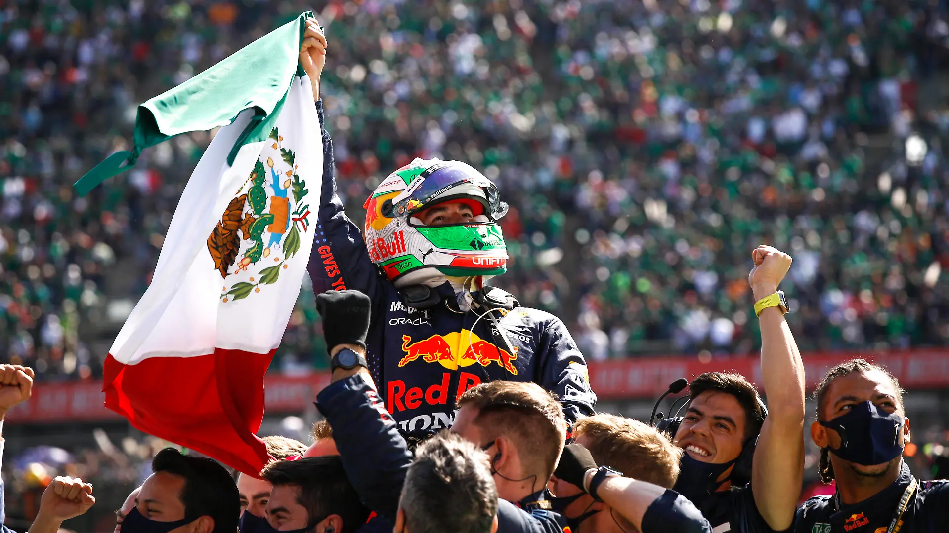 11 Sergio Perez MEX, Red Bull Racing, F1 Grand Prix of Mexico at Autodromo Hermanos Rodriguez on November 7, 2021 in Mexico City, Mexico. Photo by HOCH ZWEI Mexico City Mexico *** 11 Sergio Perez MEX, Red Bull Racing , F1 Grand Prix of Mexico at Autodromo Hermanos Rodriguez on November 7, 2021 in Mexico City, Mexico Photo by HOCH ZWEI Mexico City Mexico
