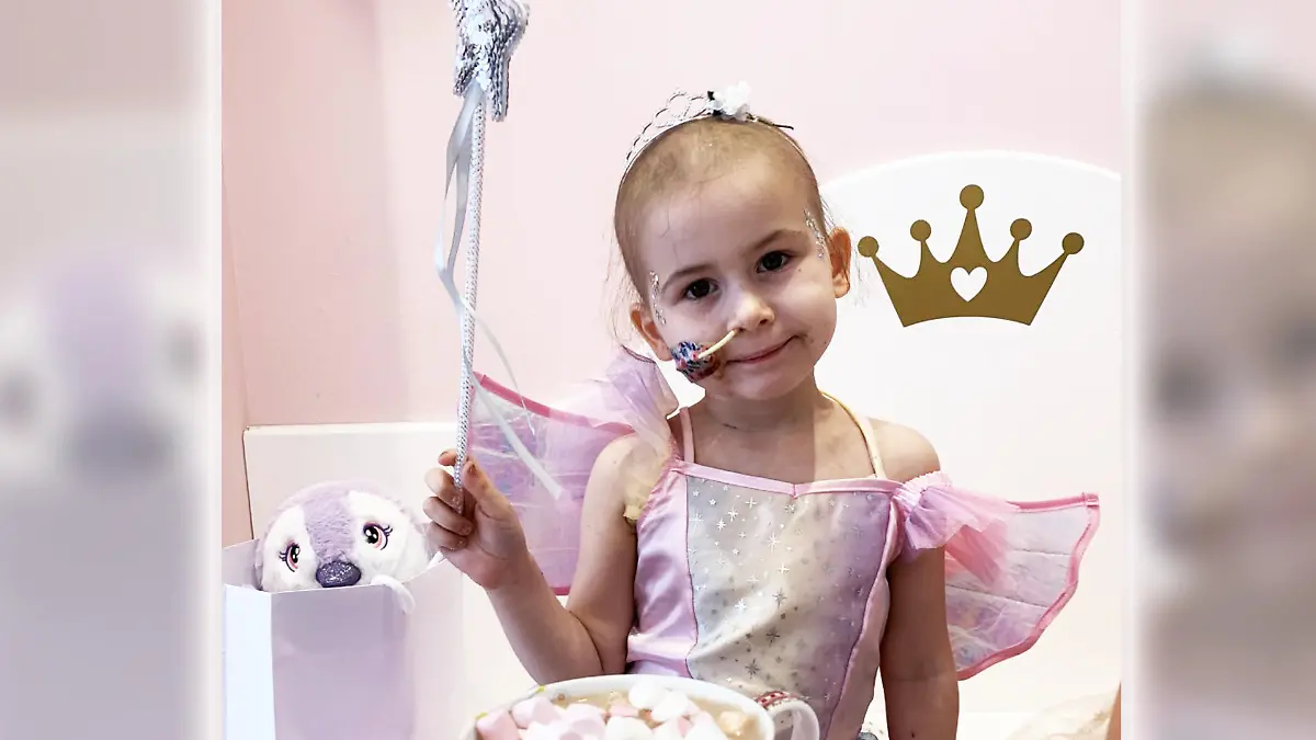 5 year old girl cancer