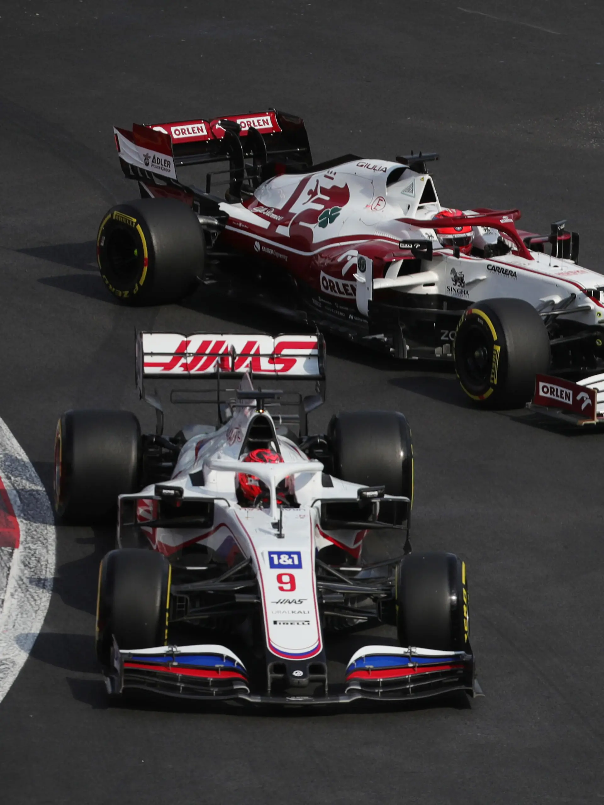 Formula One F1 - Mexico Grand Prix - Autodromo Hermanos Rodriguez, Mexico City, Mexico - November 5, 2021 Haas' Nikita Mazepin in action during practice REUTERS/Henry Romero