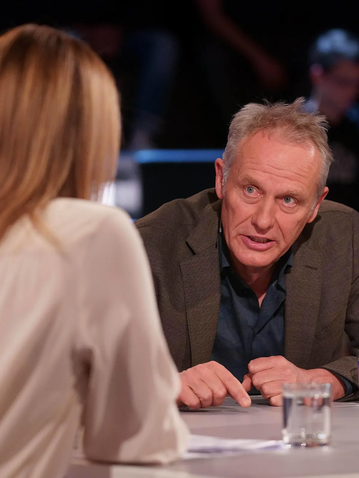  KATRIN MUELLER-HOHENSTEIN, CHRISTIAN STREICH DAS AKTUELLE SPORTSTUDIO ZDF MAINZ *** KATRIN MUELLER HOHENSTEIN, CHRISTIAN STREICH DAS AKTUELLE SPORTSTUDIO ZDF MAINZ PUBLICATIONxNOTxINxUSA