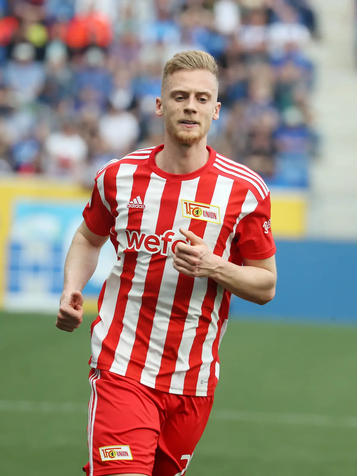 20.05.23 TSG 1899 Hoffenheim - 1. FC Union Berlin Deutschland, Sinsheim, 20.05.2023, Fussball, Bundesliga, TSG 1899 Hoffenheim - 1. FC Union Berlin: Timo Baumgartl 1. FC Union Berlin. *** 20 05 23 TSG 1899 Hoffenheim 1 FC Union Berlin Germany, Sinsheim, 20 05 2023, Football, Bundesliga, TSG 1899 Hoffenheim 1 FC Union Berlin Timo Baumgartl 1 FC Union Berlin