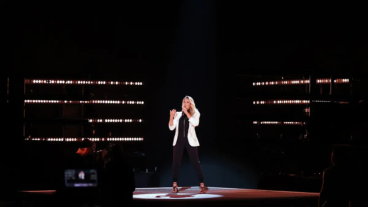 Helene Fischer tritt in der Jubiläumsshow "Wetten, dass..?" auf. Vor 40 Jahren wurde die Sendung zum ersten Mal ausgestrahlt.