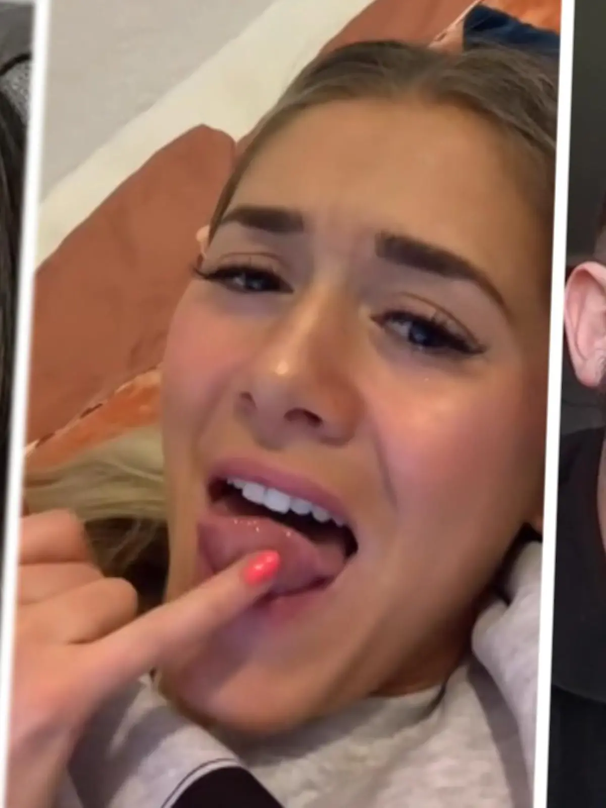 Bei einem neuen TikTok-Trend reiben sich Frauen und Männer diesen Bereich unterhalb ihrer Zunge. Der Grund ist ein wenig versaut. Angeblich fühlt sich diese Stelle genauso an, wie also ob man einen Penis berühren würde.