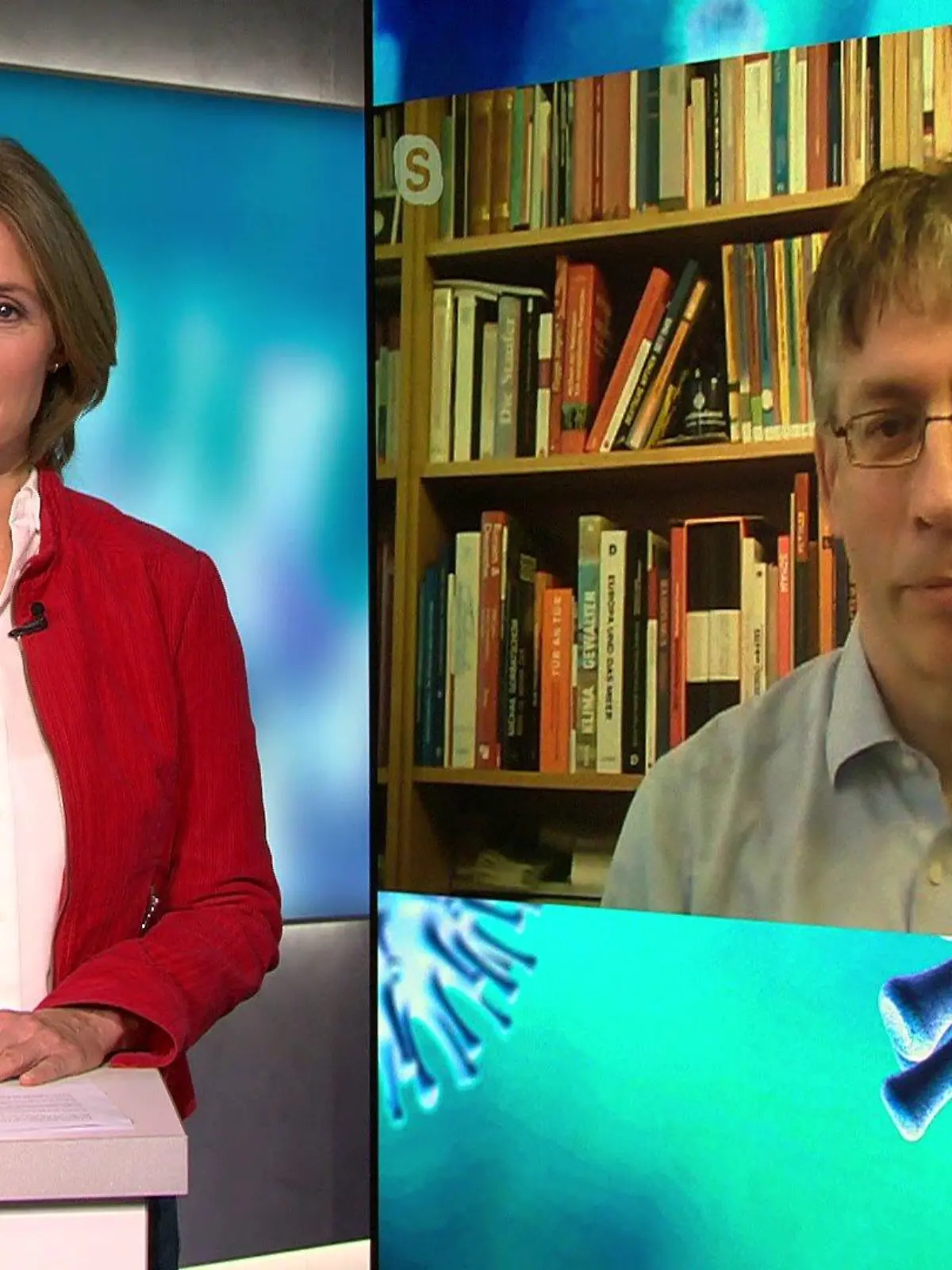 Doro Steitz spricht mit Prof. Timo Ulrichs