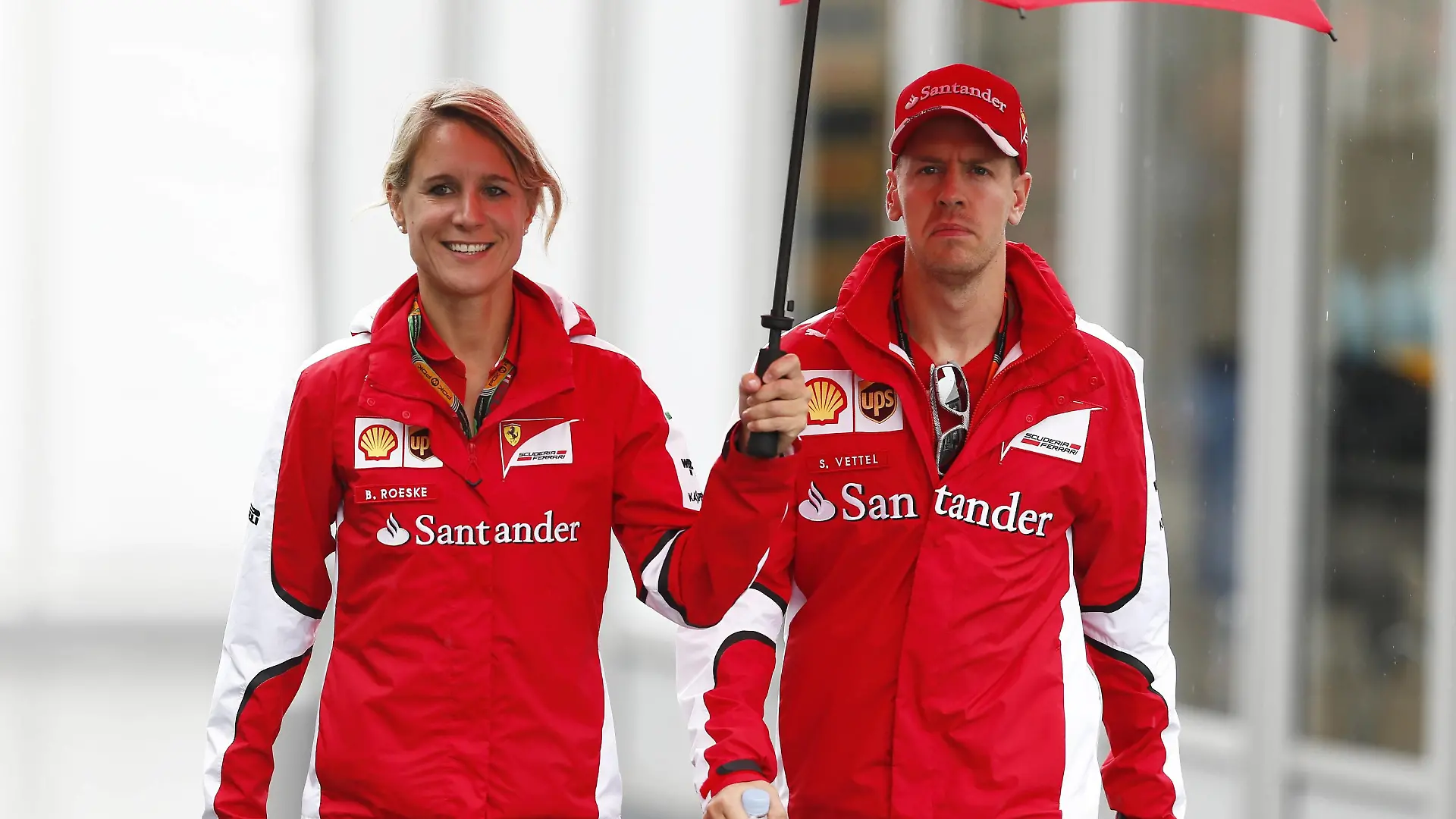 Motorsports: FIA Formula One World Championship WM Weltmeisterschaft 2015, Grand Prix of Japan, Britta Roeske (GER, Scuderia Ferrari), 5 Sebastian Vettel (GER, Scuderia Ferrari), xHOCHxZWEIx
Motorsports FIA Formula One World Championship World Cup World Cup 2015 Grand Prix of Japan Britta Roeske ger Scuderia Ferrari 5 Sebastian Vettel ger Scuderia Ferrari xHOCHxZWEIx