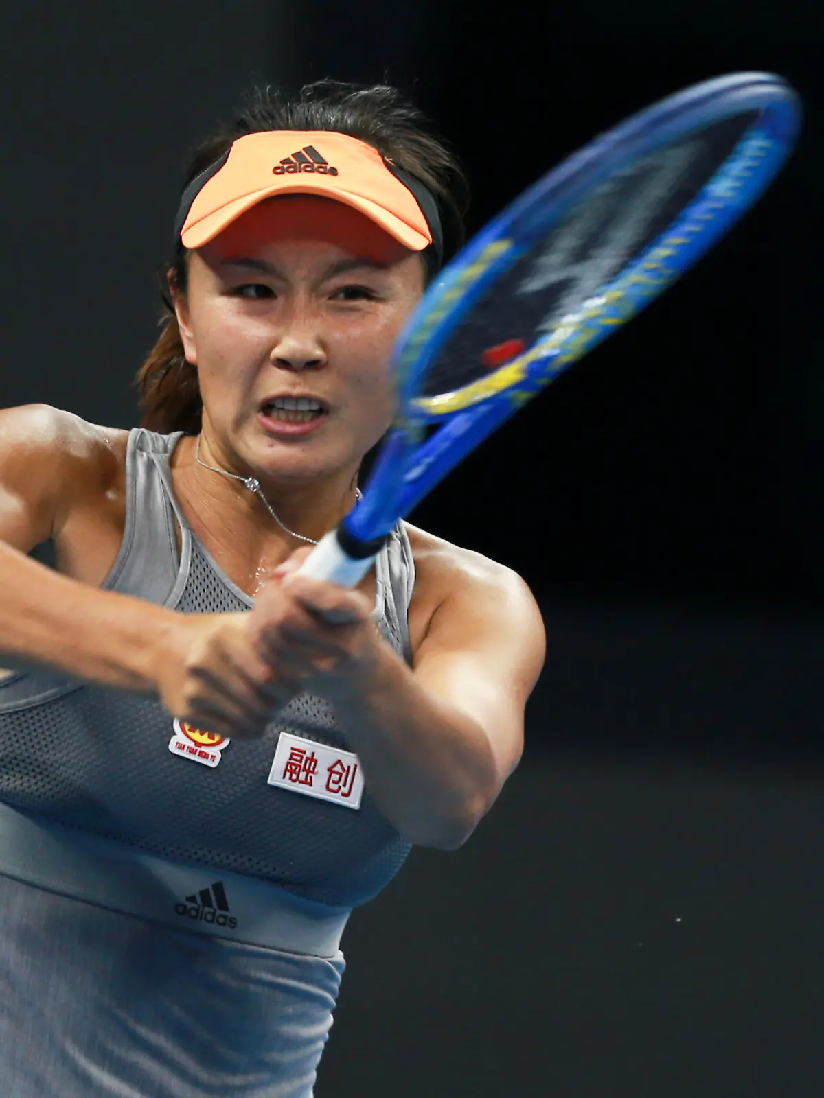 190929 -- BEIJING, Sept. 29, 2019 -- Peng Shuai of China returns the ball during the women s singles first round match between Daria Kasatkina of Russia and Peng Shuai of China at 2019 China Open tennis tournament in Beijing, capital of China, Sept. 28, 2019.  SPCHINA-BEIJING-TENNIS-CHINA OPEN-WOMEN S SINGLESCN XuxYanan PUBLICATIONxNOTxINxCHN 