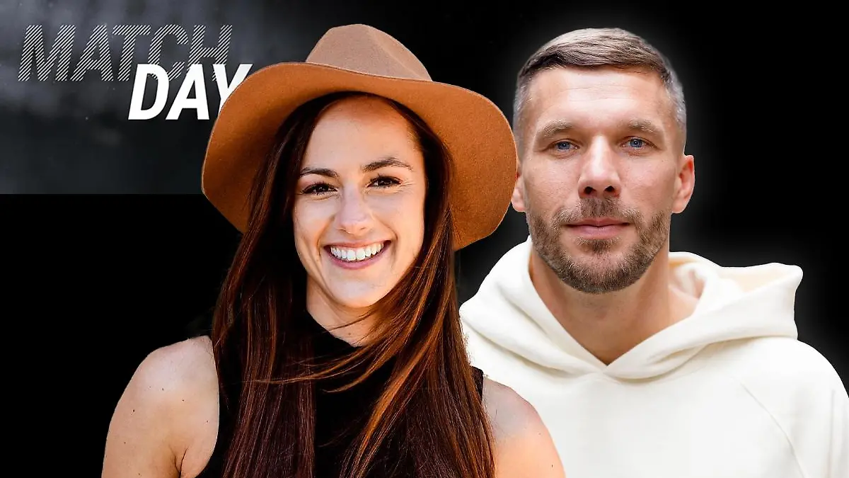 Lukas Podolski bekommt am Matchday Besuch von Princess Charming