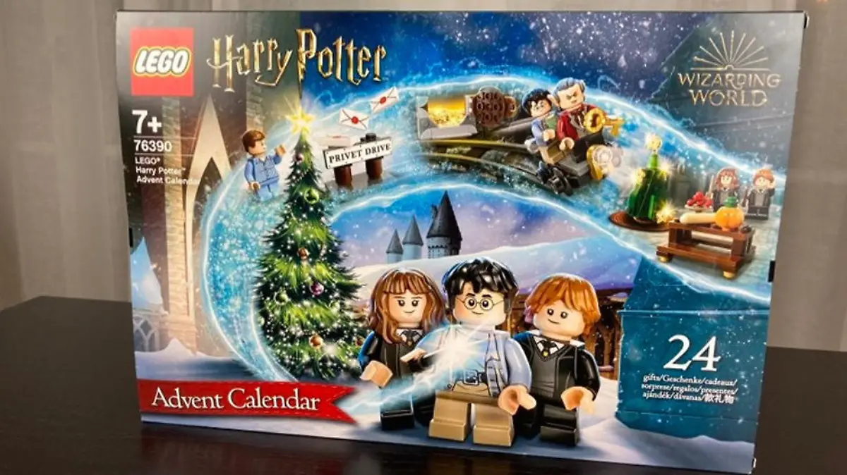 So steht er im Laden: Der Adventskalender Harry Potter von Lego