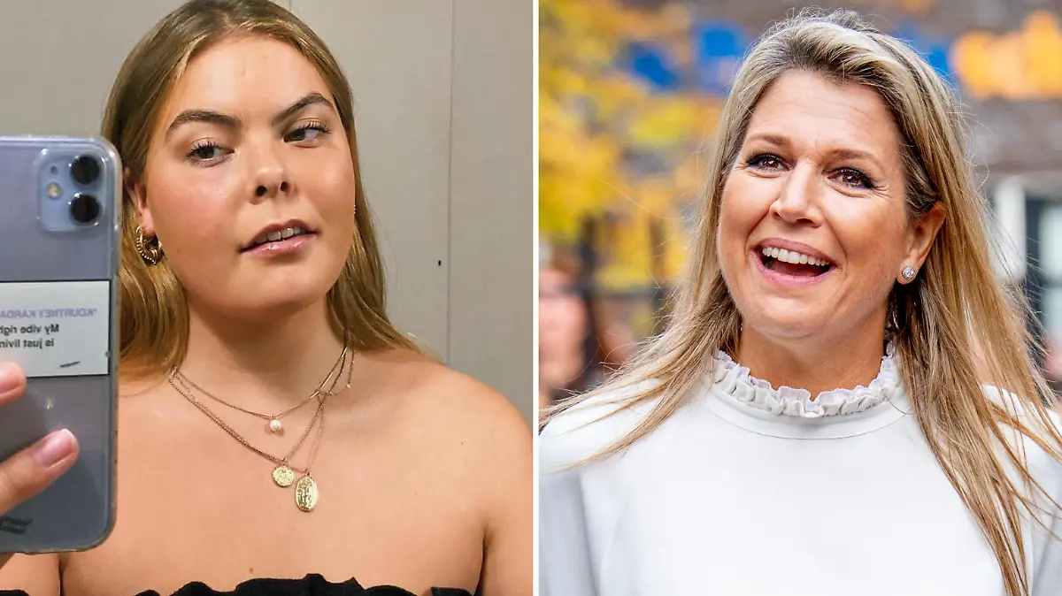 Eloise von Oranien-Nassau und Königin Máxima der Niederlande