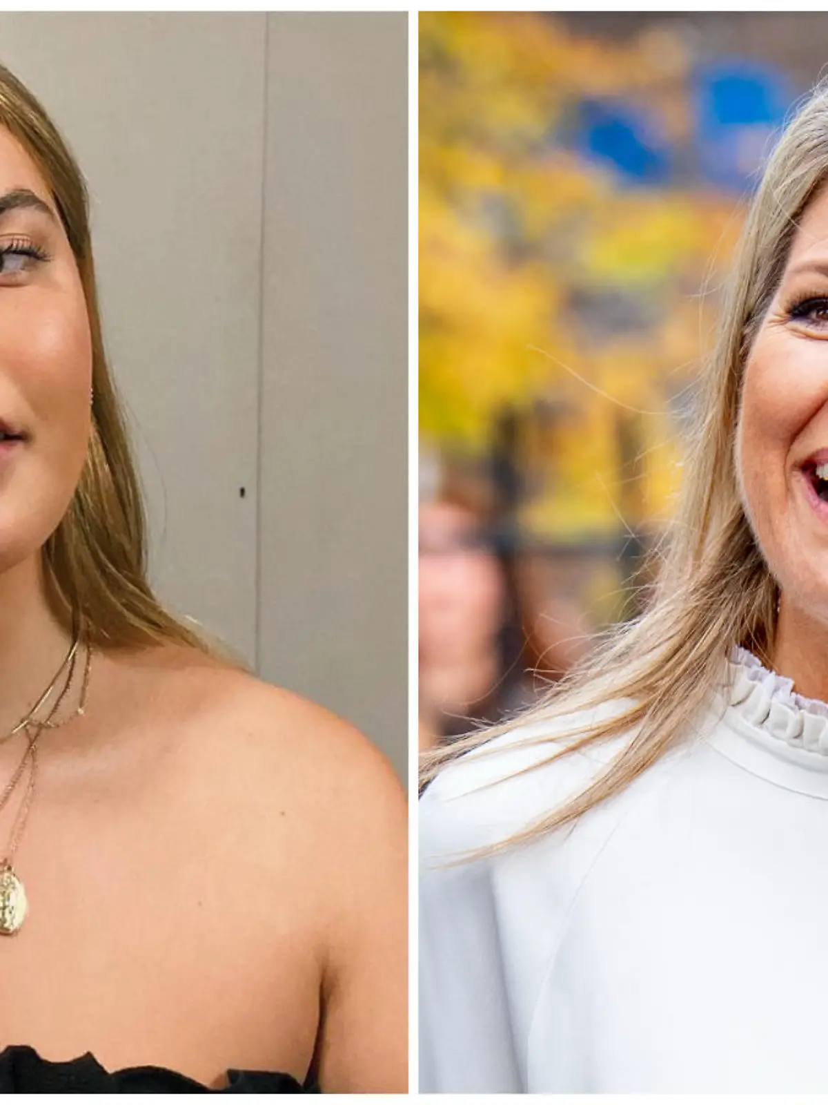 Eloise von Oranien-Nassau und Königin Máxima der Niederlande