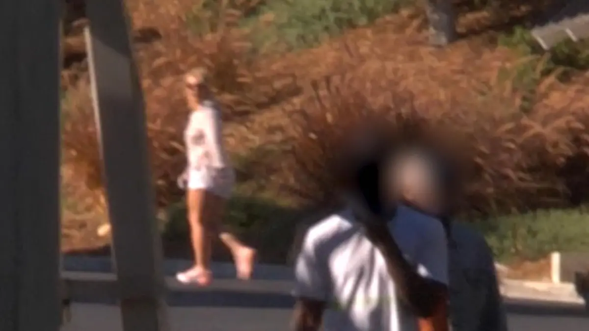 Seltene Aufnahme von Britney Spears in Freiheit Auf den Spuren der Popsängerin