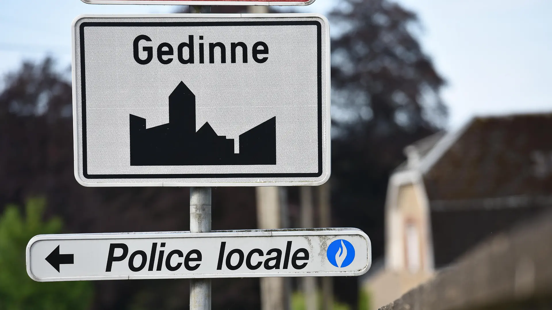 Illustration shows the name of the Gedinne municipality on a road sign, Tuesday 08 May 2018. BELGA PHOTO JEAN-LUC FLEMAL Foto: Jean-Luc Flemal/BELGA/dpa
